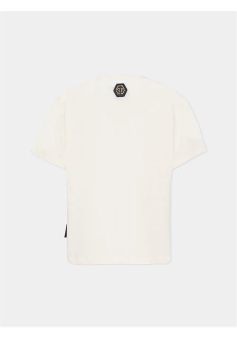 T-shirt con strass PHILIPP plein junior | S6PHJGTH147002